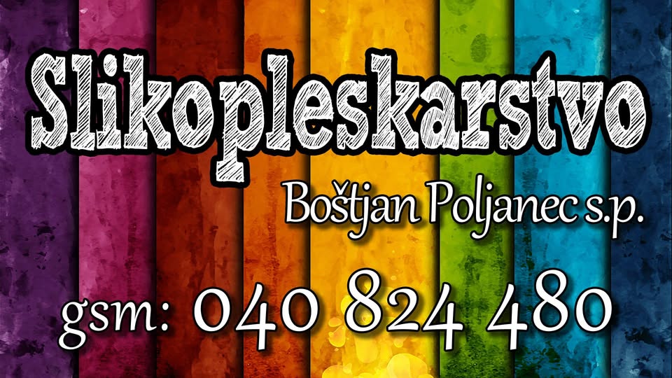 Slikopleskarstvo Boštjan Poljanec s.p. - poslovna vizitka